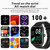 Qx7pro Smart Watch 2.0 Inch Full Touch Smart Watches Waterproof Smartwatch Fitness Tracker Pink K484-PEL_0QGCL34M