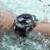 Stainless Steel Waterproof Real Two-eye Quartz Watch For Men Q119-CJNS2051394