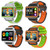 S666 1.57 Inch Smart Watch Fitness Tracker Waterproof Blood Oxygen Blood Pressure Monitor Silver Sh K484-PEL_0RLNXYRV