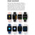 Mx7 Men Women Smart Watch Bluetooth Call IP70 Waterproof Sports Bracelet Silver K484-PEL_0MOFETB3