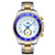Color: Golden White Noodles - Automatic Mechanical Luminous Room Gold Steel Belt Men's Watch Q119-CJJX246583902BY