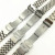 Band Color: Coal Black, Band Width: 22mm - For Seiko Solid Stainless Steel Band 20mm 22mm Men's Spo F640-12000036350412556
