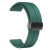 Band Width: 22mm, Band Color: WHITE - 20mm 22mm Magnetic D Type Clasp Silicone Watch Band for Samsu F640-12000038200171607