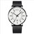 Color: Black white - Fashion men's business watch quartz watch classic creative calendar watch Q119-CJZBNSSY01173-Black white
