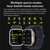 Mx8 Smart Watch 2.02-Inch Large Screen with Bluetooth 5.0 Headphone Waterproof Fitness Bracelet Ora K484-PEL_0PRAJS39