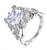 Color: Silver, Size: 8 - Punk Skull Ring Q119-CJZBLXLX07613-Silver-8