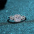Style: 6.5mm Zircon, Size: No 19 - S925 Sterling Silver Moissanite Ring Women Q119-CJLX274823123WD