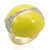 LOS184 - Gold 925 Sterling Silver Ring with Top Grade Crystal  in Clear A874-LOS184