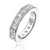 size: 8, Product Color: White Gold Color - Moissanite Ring Women's S925 Sterling Silver Plated Sing Q119-CJYD185676705EV