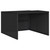 Robot Mower Garage Black PE rattan, powder-coated steel, PP board A949-365404