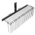 60 in Tow Behind Landscape Rake, 3 Point Hitch Lawn Dethatcher Rake, 26 Spring Steel Tines, for Cat E415-ZXSCJ60INCHBP8SL7001V0
