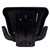 Tractor Seat Black Steel Standard Adjustable Armrests A949-210202