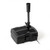 All-in-One 660 GPH Pond Filter Pump with Sterilizer and Fountain Jet - Color: Black D681-EP24456US