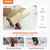 Stair Climbing Cart, 260 lbs Capacity Stair Climber Hand Truck and Dolly, Heavy-Duty Folding Trolle E415-TCSPLCYS260LDSY04V0