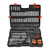 Socket Set, 225 Pieces, 3/8 & 1/4 & 1/2 inch Drive Socket and Ratchet Set, SAE and Metric, Deep and E415-TTJLBSZJTTPTDVLQC001V0