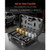 Pull and Press Sleeve Kit, 26 PCS, Steel Bush Removal Insertion Sleeve Tools with Carrying Case, Co E415-CTQCQTZ26JT0E8TU9002V0