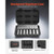 Socket Set, 18 Pieces, 1/2 inch Drive Socket Tool Set, Metric Size from 10 to 27 mm, Mechanic Tool  E415-TTJLBSZJTT12K9UM0001V0