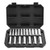Socket Set, 18 Pieces, 1/2 inch Drive Socket Tool Set, Metric Size from 10 to 27 mm, Mechanic Tool  E415-TTJLBSZJTT12K9UM0001V0