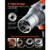 Mechanics Tool Set, 159-Piece Mechanic Tool Kit, 1/4 in, 3/8 in, and 1/2 in Drive, SAE and Metric S E415-SDJXGJTZ159PXUAFP001V0