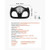 Steering Wheel for 2016-2023 Tesla Model 3, Carbon Fiber Steering Wheel D-Shaped Flat-Bottom with H E415-QCFXPZYTSL32I3O9A001V9