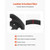 Steering Wheel for 2016-2021 Honda Civic, Carbon Fiber Steering Wheel D-Shaped Flat-Bottom, Leather E415-QCFXPZYBTSY2E7IBD001V0