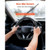 Steering Wheel for 2016-2021 Honda Civic, Carbon Fiber Steering Wheel D-Shaped Flat-Bottom, Leather E415-QCFXPZYBTSY2E7IBD001V0