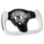 Steering Wheel for 2016-2023 Tesla Model 3, Carbon Fiber Steering Wheel D-Shaped Flat-Bottom with H E415-QCFXPZYTSL3286SO4001V9