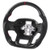 Steering Wheel for 2021-2024 Ford F150, Carbon Fiber Steering Wheel D-Shaped Flat-Bottom, Leather G E415-QCFXPZYFTF15VL7EA001V0
