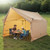 Camping Hot Tent, 2 Persons Cabin Hot Tent with Stove Jack, Waterproof Winter Tents Shelters with V E415-RZPWXWGCGCC017P4O001V0