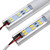 4PCS 30CM 30W SMD5630 Milky White Cover Double Row LED Rigid Strip Light Cabinet Lamp AC110-240V C122-1296994