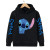Color: Blue, Size: 12" - New in Cool Stitch Hoodie Children Cartoon Clothes Kid Girl Boy Lilo and S F640-12000046466998508