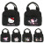 Color: Red - Hello Kitty Children's Lunch Bag Primary School Lunch Box Bag Children's Best Gift Car F640-12000042214320382