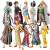 Color: WHITE, Size: 12cm - 18cm One Piece Anime Figure Luffy Zoro Chopper Nami Action Figure Land o F640-12000038957513927