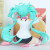 Color: WHITE - 12cm Desktop Cute Hatsune Miku Kwaii Style Anime Figure Toys PVC Model Collector Dol F640-12000044596129708