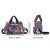 Color: Blue - Casual Large Capacity Women's Travel Bags Easy to Carry Sports Gym Bag Overnight Shou F640-12000043199580224