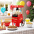 Retro Hot Air Popcorn Maker 1200W with Kernel Measuring Cup-Red - Color: Red D681-ES10501US-RE