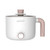 Brentwood 1.5Liter Multi-Function Electric Hot Pot Cooker in White with Ceramic Non-Stick Coating D970-HP-3170W