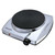 Brentwood Electric 1000W Single Hotplate in Chrome D970-TS-337