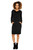 black - Pregnancy dress model 94414 PeeKaBoo U704-94414