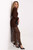 brown - Long dress model 221056 Italy Moda U704-221056