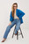 blue - Jacket model 225537 Rue Paris U704-225537