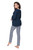 navy blue - Pregnancy pajamas model 135957 PeeKaBoo U704-135957