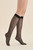 black - Knee highs socks model 226262 Gabriella U704-226262