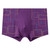 Color: Purple, Size: 3XL - Personality Trendy Breathable Four-corner Shorts With Head Slits Plus Si Q119-CJYD115485220TG