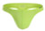 Color: Fluorescent green, Size: XL - Ice silk men's thong Q119-CJNSNYYD00034-Fluorescent green-XL