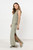green - Long skirt model 212207 awama U704-212207