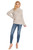 beige - Jumper model 146918 PeeKaBoo U704-146918