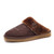 Color: Brown, Size: 13 - AutumnWinter Warm Cotton And Fur All-in-One Home Slippers Q119-CJYD278717416PK