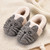 Color: Gray, Size: 21 - Toddler Baby Home Slippers Girls Cute Cartoon Cat Cotton Shoes Winter Child Q119-CJBHNSNS03549-Gray-21