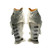Color: Grey, Size: 42 43 - Funny Creative Personality Trend Fish-shaped Carp Salted Fish Shoes Q119-CJNS109005470RI
